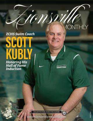 May cover of Zionsville Monthly magazine